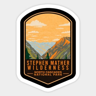 The Stephen Mather Wilderness Cascades National Park Sticker